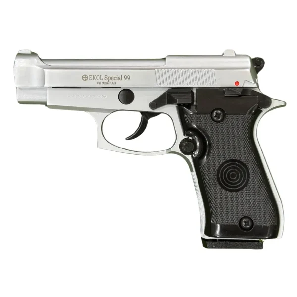 Ekol Special 99 Chrome Blank Gun for Sale – Available at Taurus Triggers