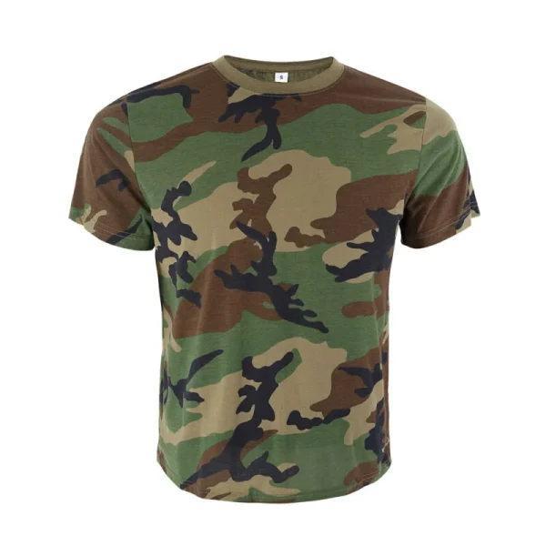 Military T-Shirt Camo – Camouflage Tactical Gear for Comfort and Style