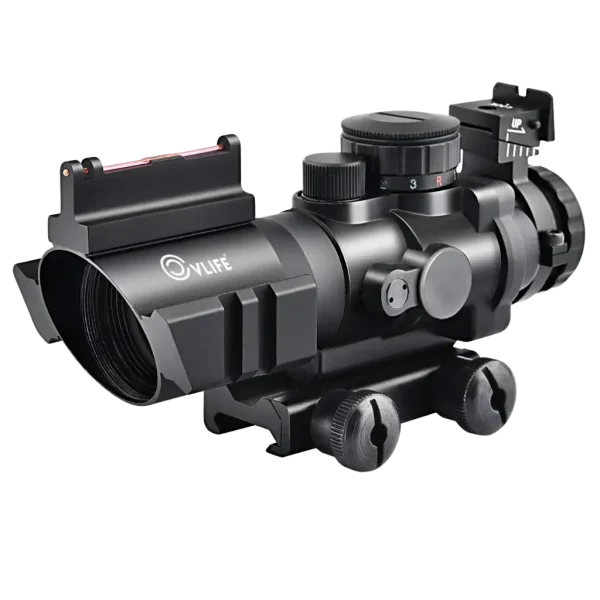 Tactical Rifle Scope Red