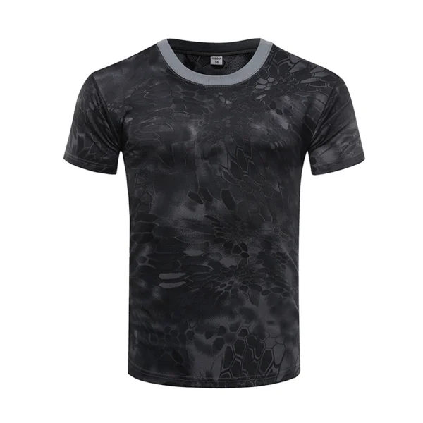 3D Camouflage T-Shirt – Tactical Shirt for Outdoor Adventures and Military Use