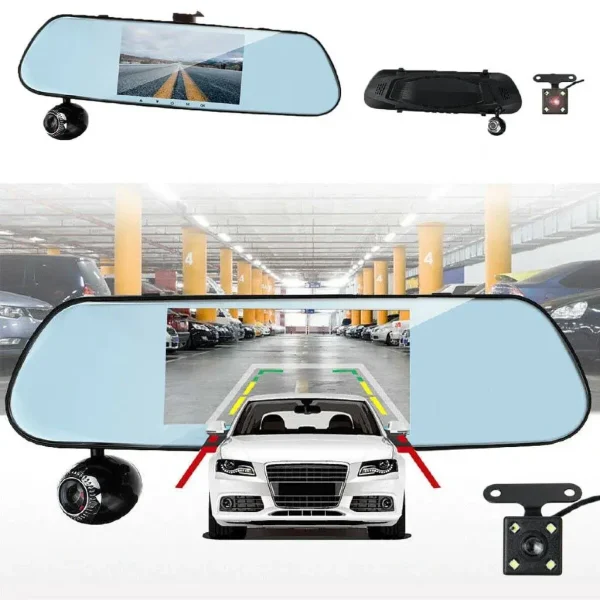 REARVIEW MIRROR DASH CAMERA CTC